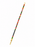 Rainbow Tennis Bracelet – Gold Plated Multicolor Crystal Bracelet for Women