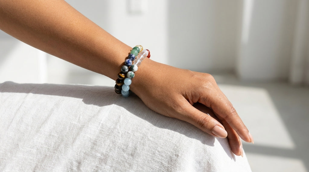 Cosmic Balance Bracelets - Chakras & Elements Healing Stones