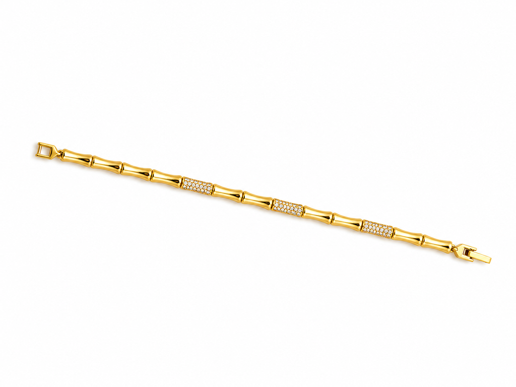 18K Gold Plated Day Dream Zircon Bracelet