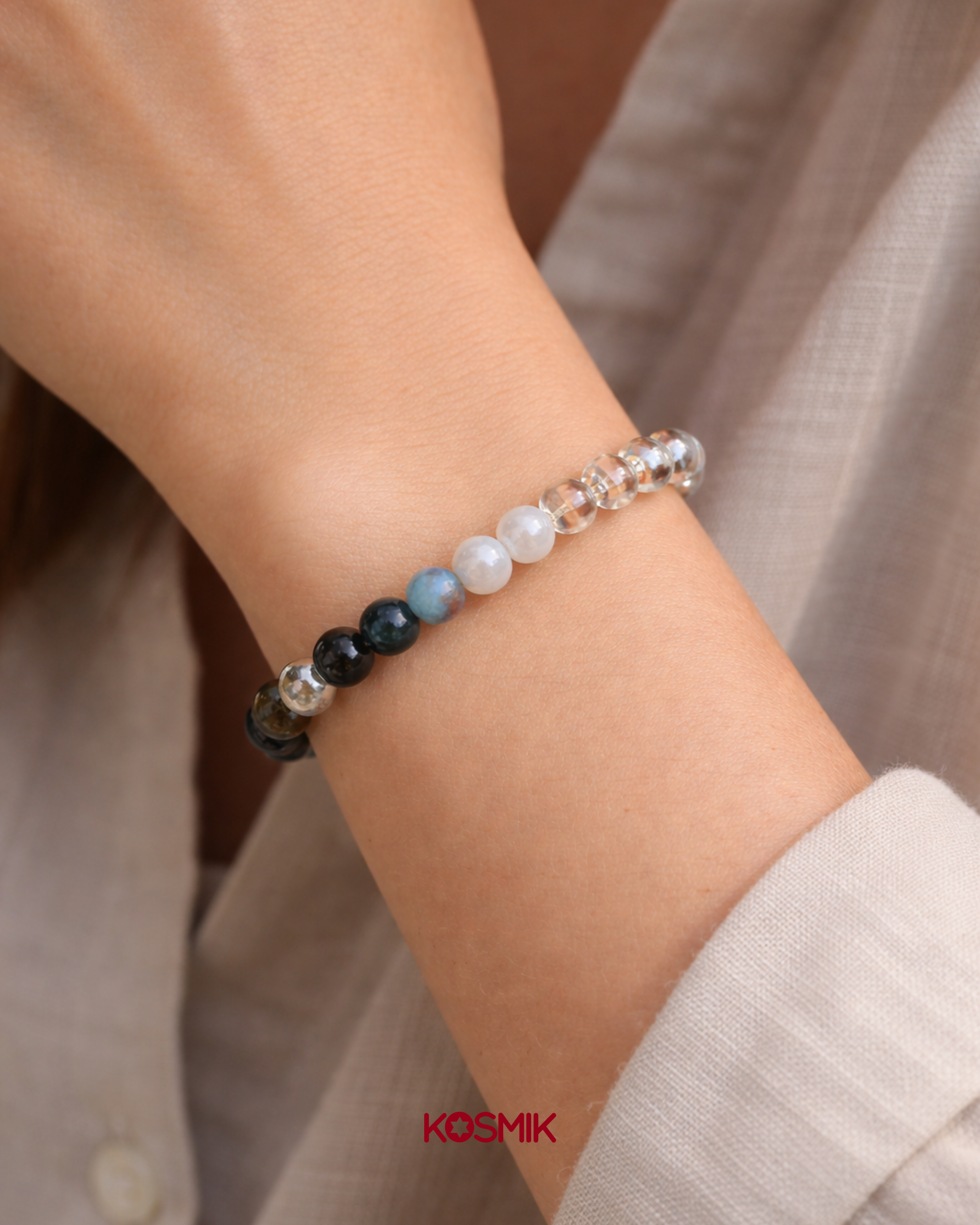 Cosmic Balance Bracelets - Chakras & Elements Healing Stones