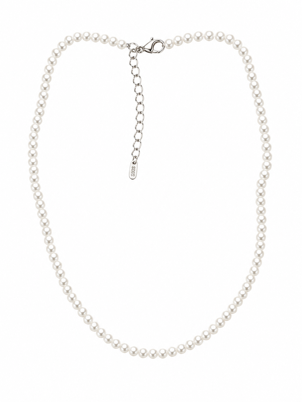 Elegant Pearl Necklace – Classic White Pearl Choker in 3 Styles