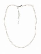 Elegant Pearl Necklace – Classic White Pearl Choker in 3 Styles