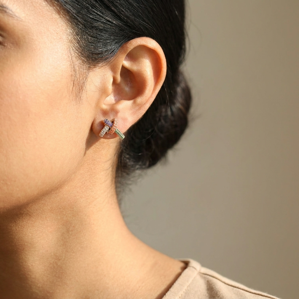 Minimal Stud Earring - Choose Your Style