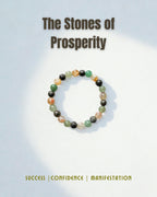 Green Aventurine Pyrite Citrine | Abundance & Success Crystal | Manifestation Gemstone Jewelry | Handmade Healing Bracelet