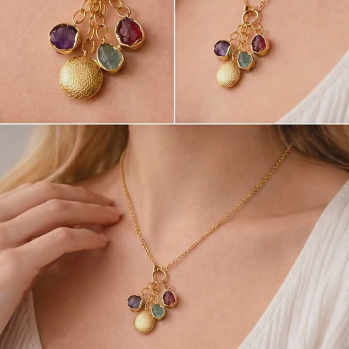 Gold Charm Necklace
