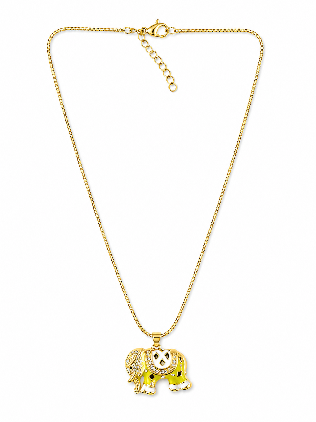 Kosmik Celestial Charm Necklace Collection – 18K Gold Plated Statement Pendant Necklaces